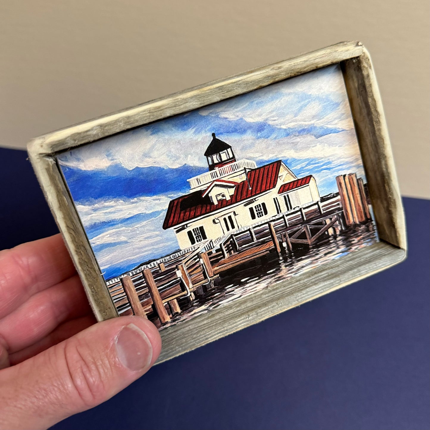 Box Frame Mini - Medium "Marshes Light"