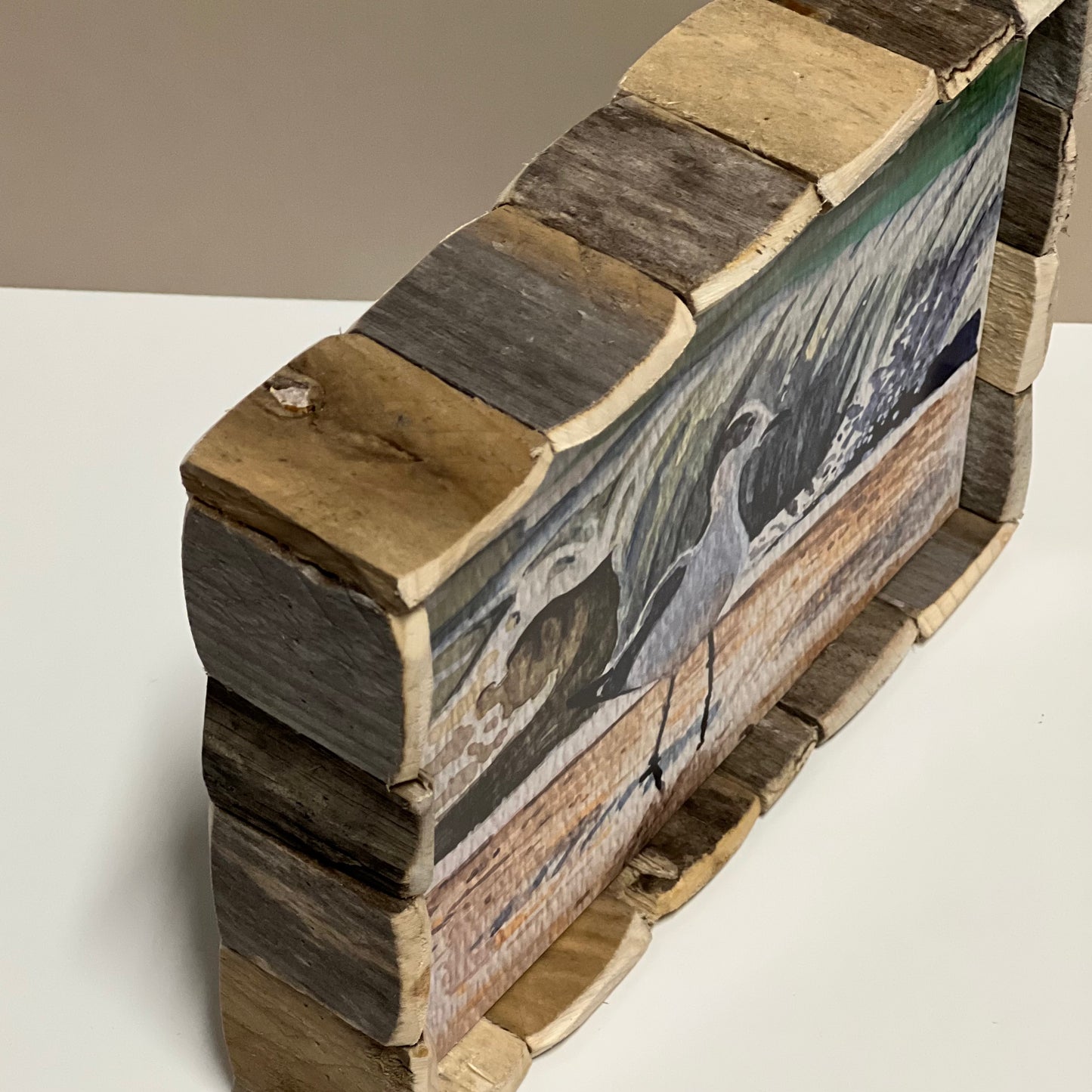 Box Frame Mini - Large: "Solo Seagull"