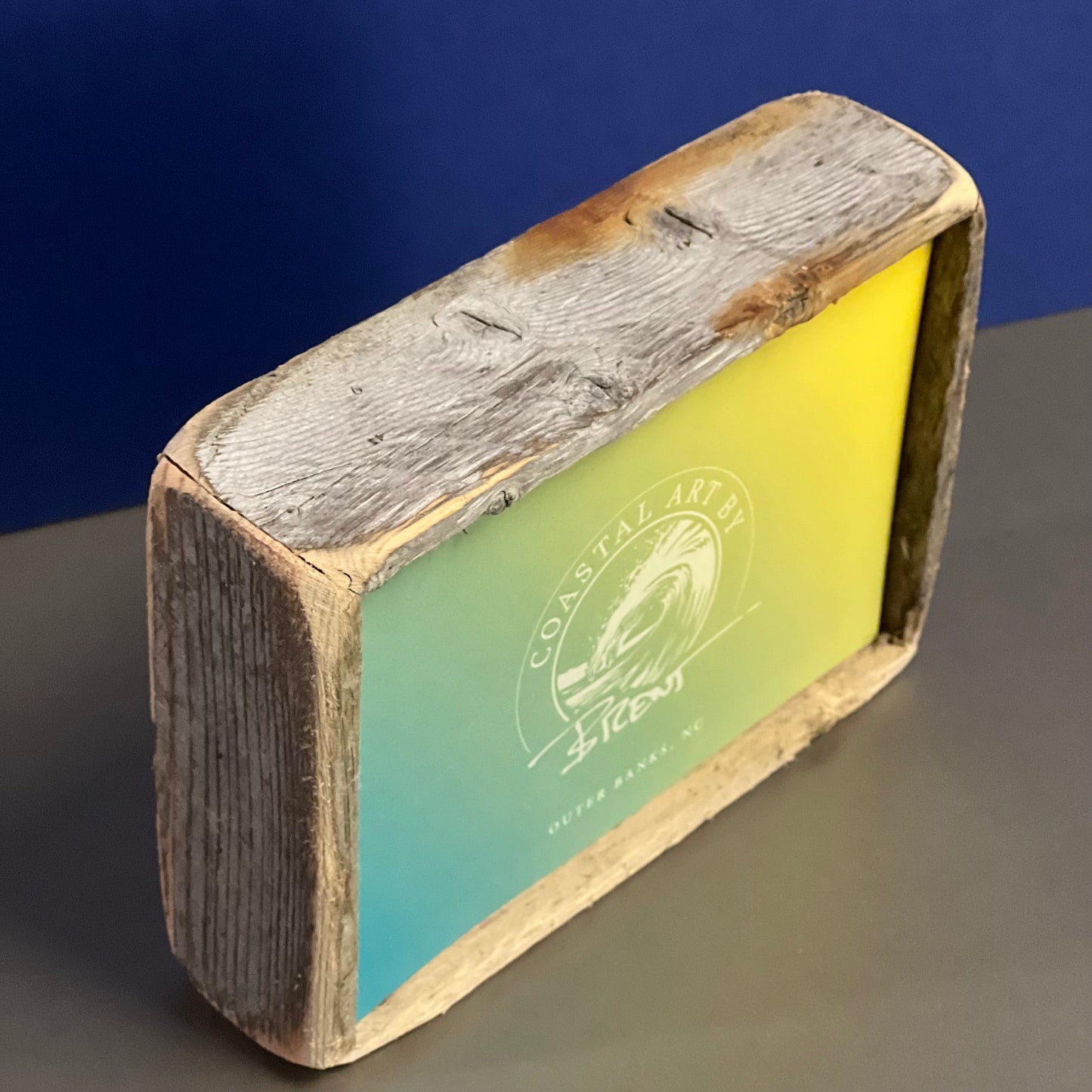 Box Frame Mini - Medium "Summer Wave on Pea Island"