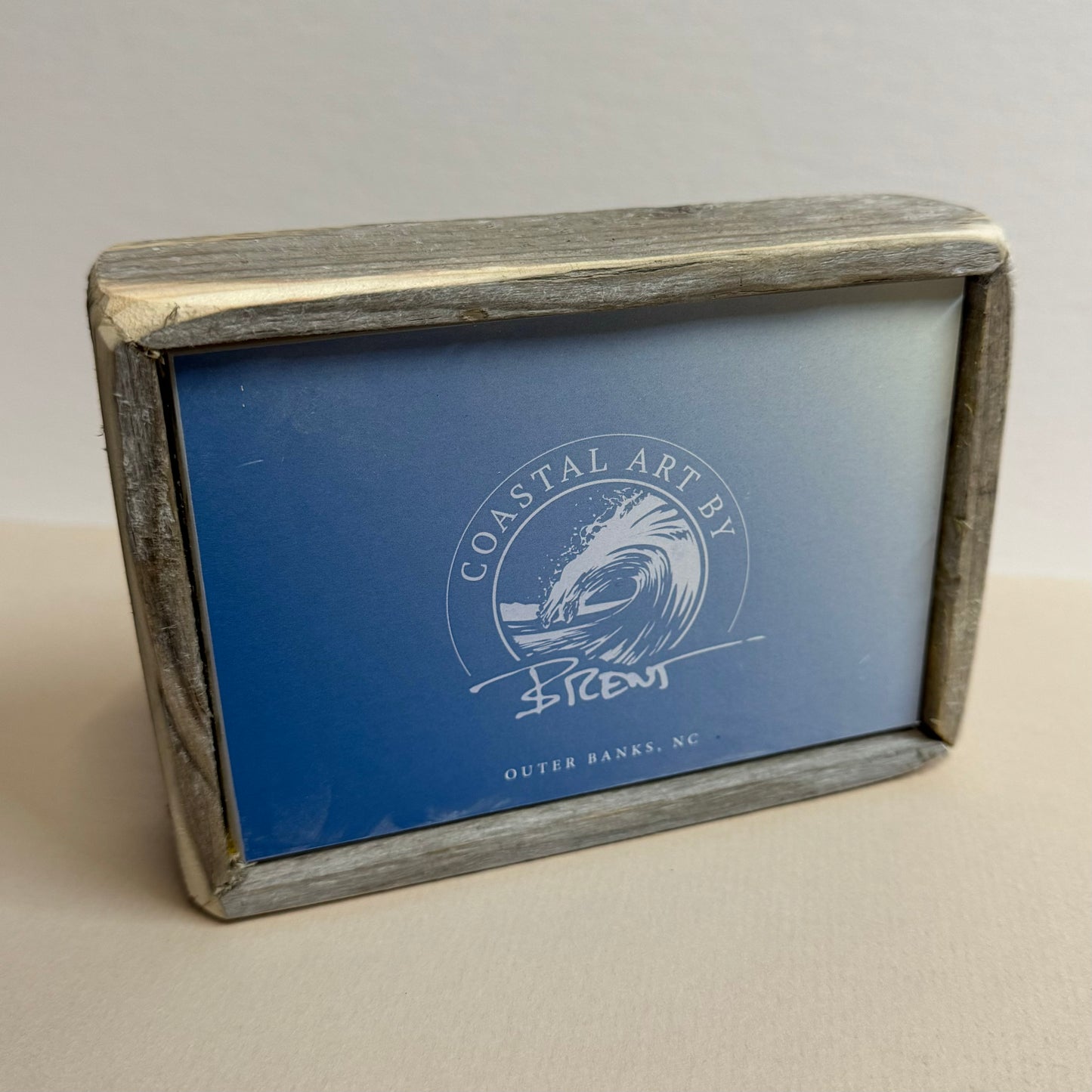 Box Frame Mini - Medium "Turtle in Clear Water"